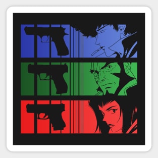 Space Cowboy Shooters Magnet